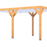 Douglas pergola, 324 x 520 cm Verando, Origin